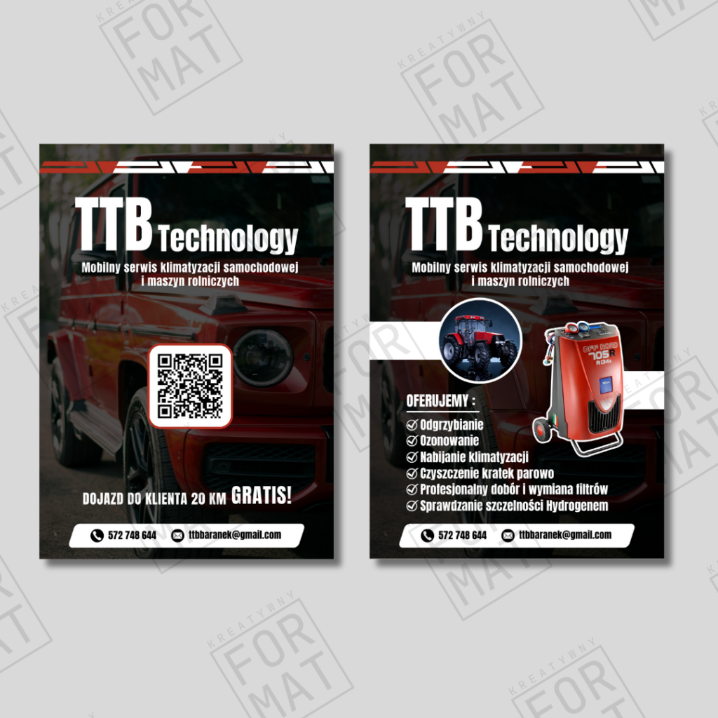 projekt ulotek i druk a5